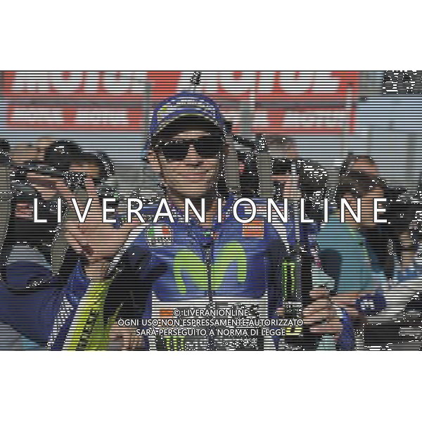 12.11.2016. Circuito Ricardo Tormo, Valenzia, Spagna.Valentino Rossi. ©PIAZZOLLA/AGENZIA ALDO LIVERANI SAS