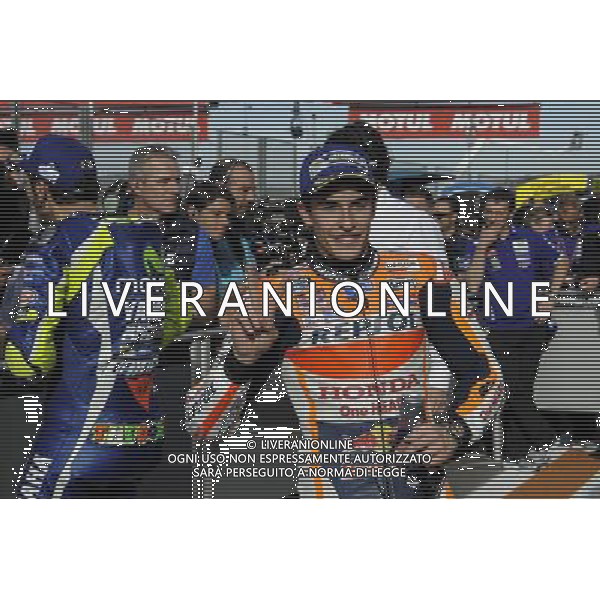 12.11.2016. Circuito Ricardo Tormo, Valenzia, Spagna.Marc Marquez ©PIAZZOLLA/AGENZIA ALDO LIVERANI SAS
