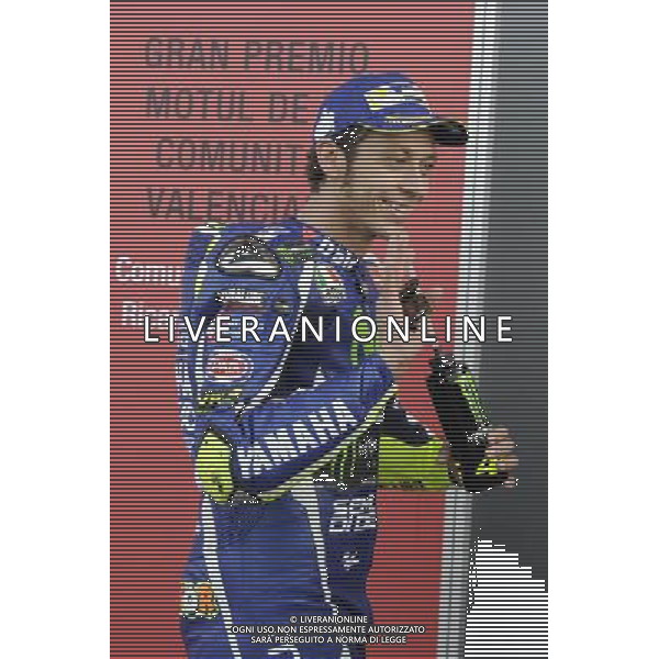 12.11.2016. Circuito Ricardo Tormo, Valenzia, Spagna.Valentino Rossi. ©PIAZZOLLA/AGENZIA ALDO LIVERANI SAS