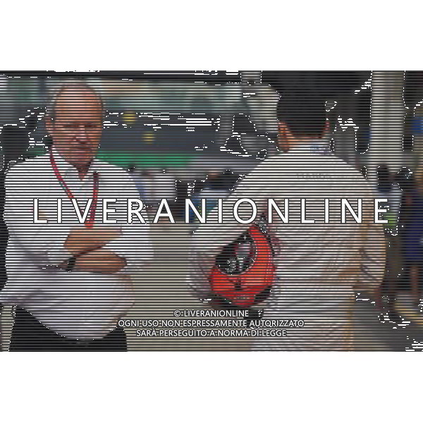 (L to R): Frederic Vasseur (FRA) Renault Sport F1 Team Racing Director and Esteban Ocon (FRA) Manor Racing. 12.11.2016. Formula 1 World Championship, Rd 20, Brazilian Grand Prix, Sao Paulo, Brazil, Qualifying Day. /AGENZIA ALDO LIVERANI SAS - ITALY ONLY - EDITORIAL USE ONLY - Gp Brasile Prove Ufficiali Qualifiche