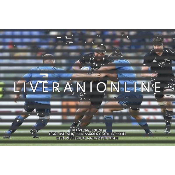 Rugby Test Match 2016 - Roma - 12.11.2016 - Stadio Olimpico - Italia vs All Blacks - nella foto: Charlie Faumuina / Ph. Corradetti - AG. ALDO LIVERANI SAS