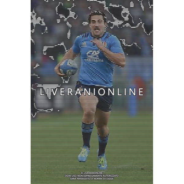 Rugby Test Match 2016 - Roma - 12.11.2016 - Stadio Olimpico - Italia vs All Blacks - nella foto: Tommaso Boni realizza l\'unica meta per gli azzurri / Ph. Corradetti - AG. ALDO LIVERANI SAS