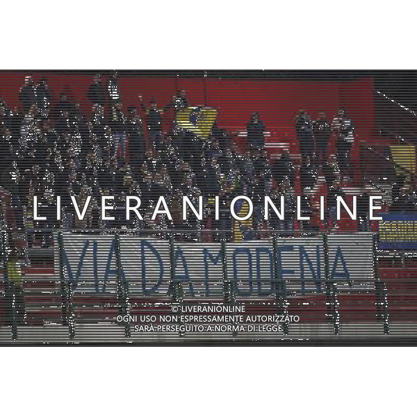 Campionato Lega Pro Girone B 13» giornata 12/11/2016 FORLI\' vs MODENA nella foto: TIFOSI DEL MODENA ©CLAUDIO ZAMAGNI/AGENZIA ALDO LIVERANI S.A.S.