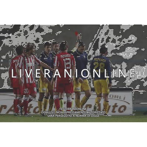 Campionato Lega Pro Girone B 13» giornata 12/11/2016 FORLI\' vs MODENA nella foto: ESPULSIONE POPESCU ©CLAUDIO ZAMAGNI/AGENZIA ALDO LIVERANI S.A.S.
