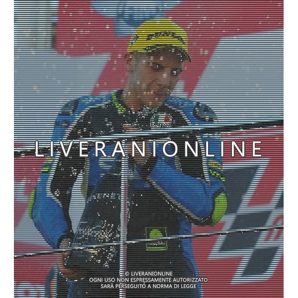 MOTOMONDIALE,VALENCIA,PILOTI MOTO3,13-11-2016,PODIO,CIRCUITO RICARDO TORMO,NELLA FOTO: ANDREA MIGNO foto adriano iemmi-ag aldo liverani sas