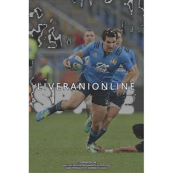 Rugby Test Match 2016 - Roma - 12.11.2016 - Stadio Olimpico - Italia vs All Blacks - nella foto: Tommaso Boni / Ph. Corradetti - AG. ALDO LIVERANI SAS