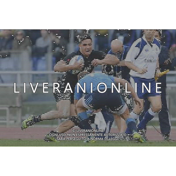Rugby Test Match 2016 - Roma - 12.11.2016 - Stadio Olimpico - Italia vs All Blacks - nella foto: Anton Lienert-Brown / Ph. Corradetti - AG. ALDO LIVERANI SAS