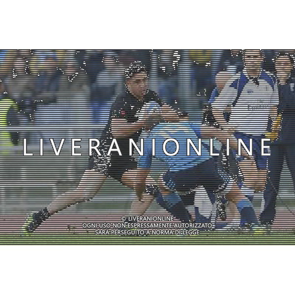 Rugby Test Match 2016 - Roma - 12.11.2016 - Stadio Olimpico - Italia vs All Blacks - nella foto: Anton Lienert-Brown / Ph. Corradetti - AG. ALDO LIVERANI SAS