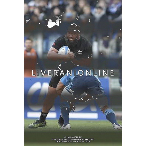 Rugby Test Match 2016 - Roma - 12.11.2016 - Stadio Olimpico - Italia vs All Blacks - nella foto: Charlie Faumuina / Ph. Corradetti - AG. ALDO LIVERANI SAS