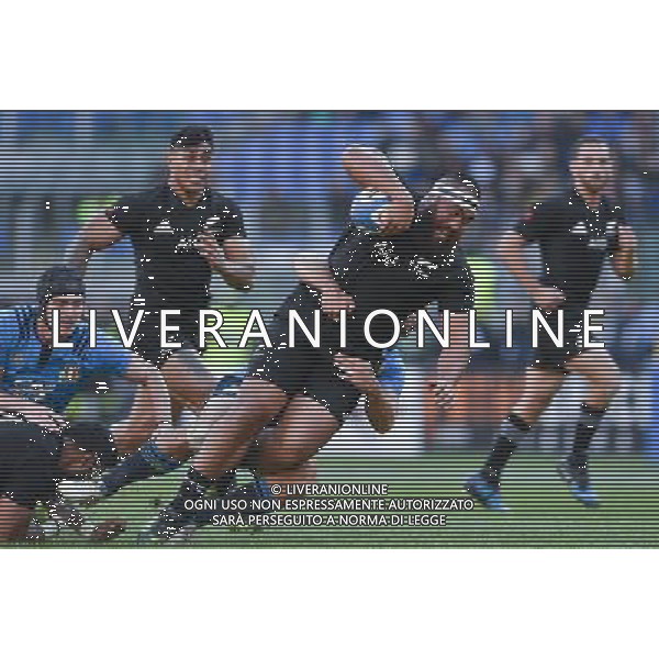 Rugby Test Match 2016 - Roma - 12.11.2016 - Stadio Olimpico - Italia vs All Blacks - nella foto: Charlie Faumuina / Ph. Corradetti - AG. ALDO LIVERANI SAS