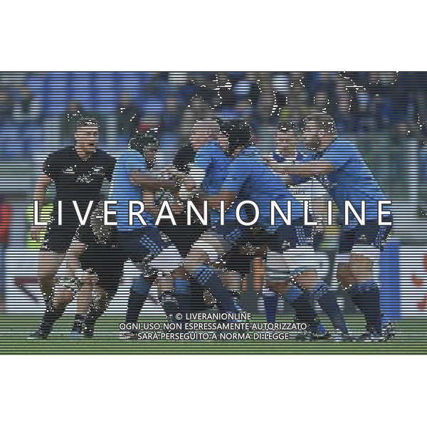 Rugby Test Match 2016 - Roma - 12.11.2016 - Stadio Olimpico - Italia vs All Blacks - nella foto: Mischia / Ph. Corradetti - AG. ALDO LIVERANI SAS