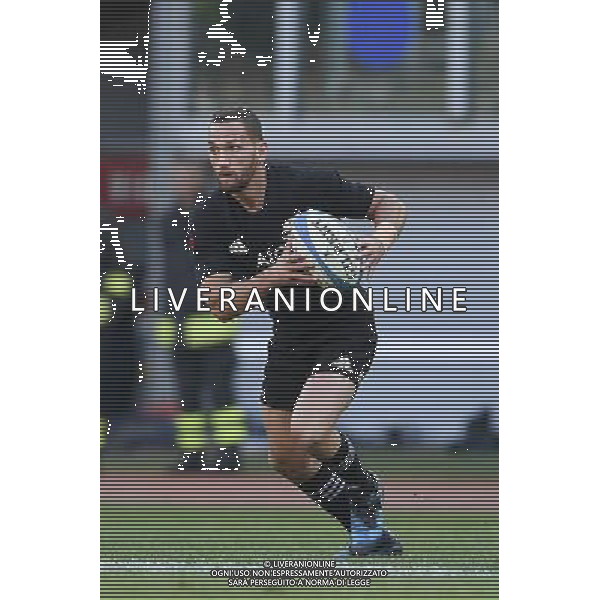 Rugby Test Match 2016 - Roma - 12.11.2016 - Stadio Olimpico - Italia vs All Blacks - nella foto: Aaron Cruden / Ph. Corradetti - AG. ALDO LIVERANI SAS