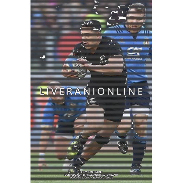 Rugby Test Match 2016 - Roma - 12.11.2016 - Stadio Olimpico - Italia vs All Blacks - nella foto: Anton Lienert-Brown / Ph. Corradetti - AG. ALDO LIVERANI SAS