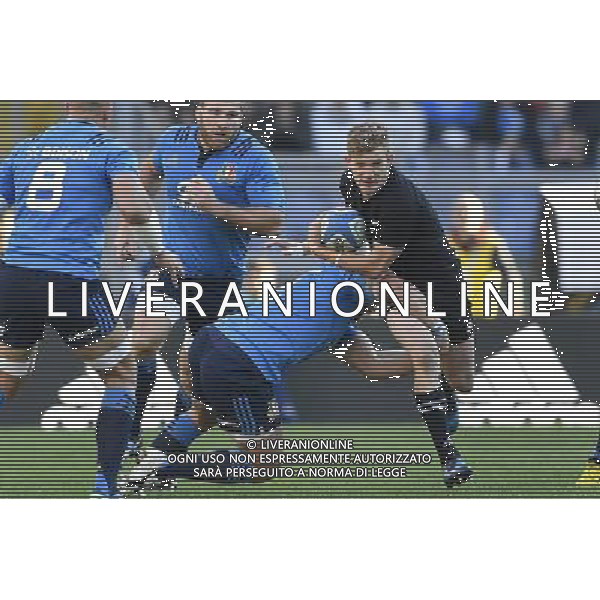 Rugby Test Match 2016 - Roma - 12.11.2016 - Stadio Olimpico - Italia vs All Blacks - nella foto: Damian Mckenzie / Ph. Corradetti - AG. ALDO LIVERANI SAS