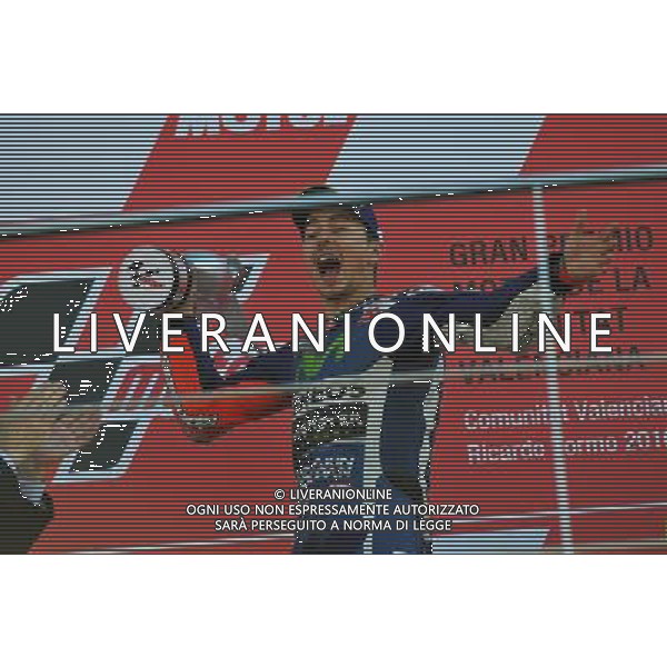 MOTOMONDIALE,VALENCIA,PILOTI MOTO3,13-11-2016,PODIO,CIRCUITO RICARDO TORMO,NELLA FOTO: JORGE LORENZO FOTO ADRIANO IEMMI-AG ALDO LIVERANI SAS