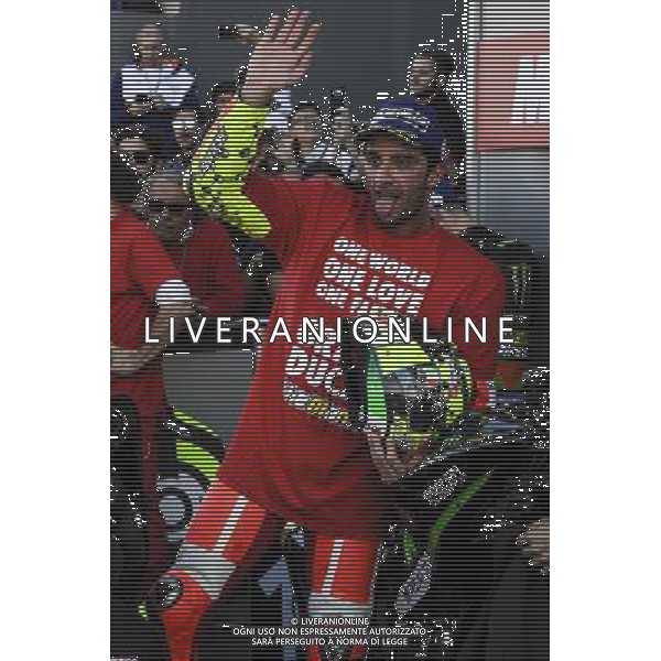 13.11.2016. Circuito Ricardo Tormo, Valencia, Spagna.Andrea Iannone. FOTO G PIAZZOLLA-AG ALDO LIVERANI SAS