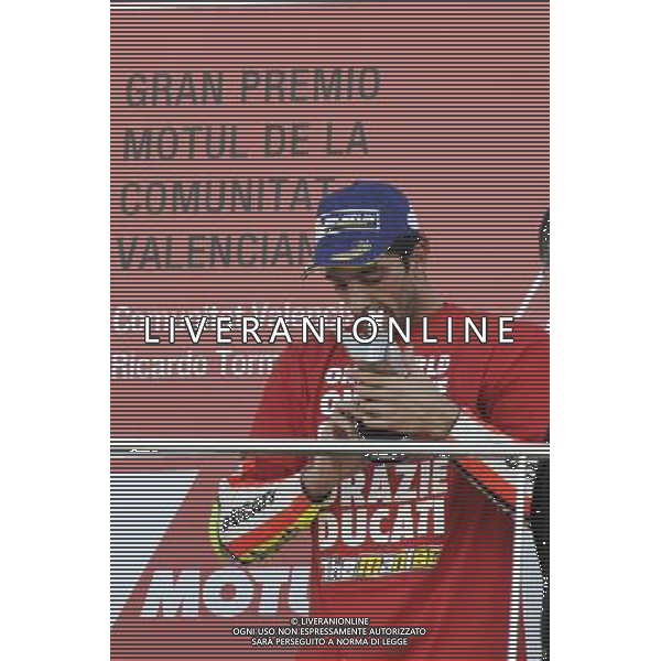 13.11.2016. Circuito Ricardo Tormo, Valencia, Spagna.Andrea Iannone. FOTO G PIAZZOLLA-AG ALDO LIVERANI SAS