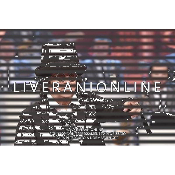 Trasmissione TV \' Domenica In \' Roma - 13.11.2016 - Studi Rai Cinecitta\' - nella foto: Renato Zero /Ph.Corradetti-Ag Aldo Liverani
