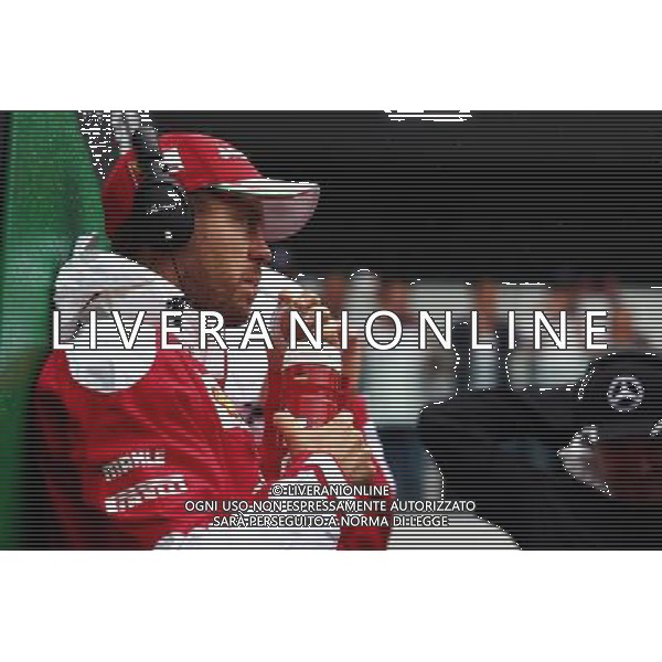 Sebastian Vettel (GER) Ferrari on the drivers parade. 13.11.2016. Formula 1 World Championship, Rd 20, Brazilian Grand Prix, Sao Paulo, Brazil, Race Day. / AGENZIA ALDO LIVERANI SAS - ITALY ONLY EDITORIAL USE ONLY - Gp F1 Brasile Gara