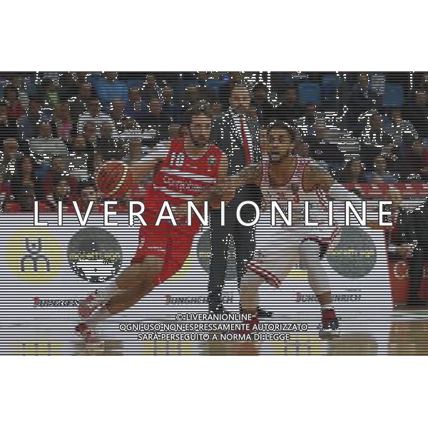 Consultinvest Pesaro vs Openjobmetis Varese 13/11/2016 nella foto: CAVALIERO DANIELE E FIELDS BRANDON Â©CLAUDIO ZAMAGNI/AGENZIA ALDO LIVERANI S.A.S.