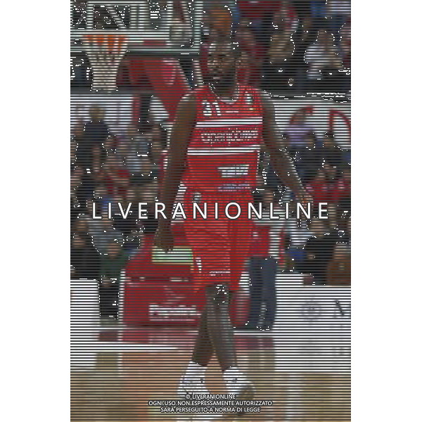 Consultinvest Pesaro vs Openjobmetis Varese 13/11/2016 nella foto: EYENGA CHRISTIAN Â©CLAUDIO ZAMAGNI/AGENZIA ALDO LIVERANI S.A.S.