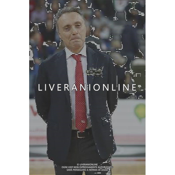 Consultinvest Pesaro vs Openjobmetis Varese 13/11/2016 nella foto: PIERO BUCCHI COACH Â©CLAUDIO ZAMAGNI/AGENZIA ALDO LIVERANI S.A.S.