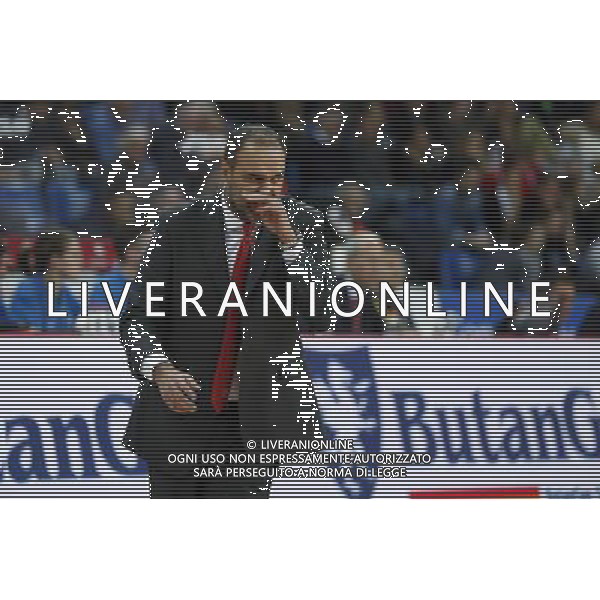 Consultinvest Pesaro vs Openjobmetis Varese 13/11/2016 nella foto: PAOLO MORETTI COACH Â©CLAUDIO ZAMAGNI/AGENZIA ALDO LIVERANI S.A.S.