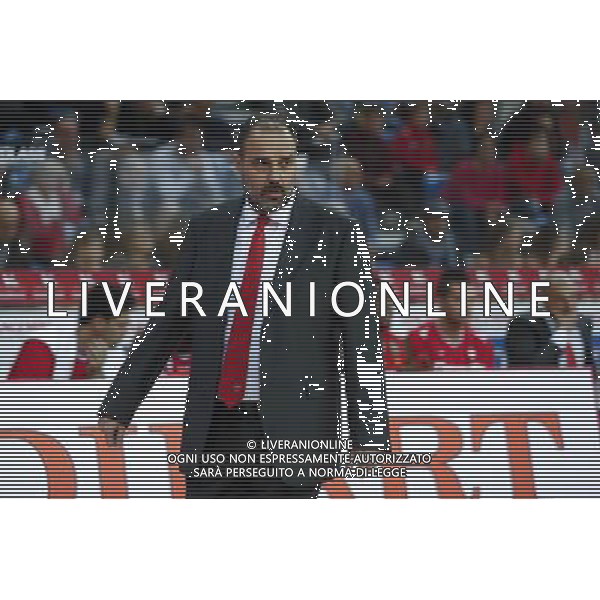 Consultinvest Pesaro vs Openjobmetis Varese 13/11/2016 nella foto: PAOLO MORETTI COACH Â©CLAUDIO ZAMAGNI/AGENZIA ALDO LIVERANI S.A.S.