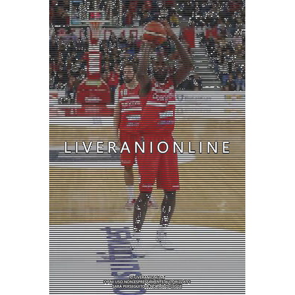 Consultinvest Pesaro vs Openjobmetis Varese 13/11/2016 nella foto: EYENGA CHRISTIAN Â©CLAUDIO ZAMAGNI/AGENZIA ALDO LIVERANI S.A.S.S