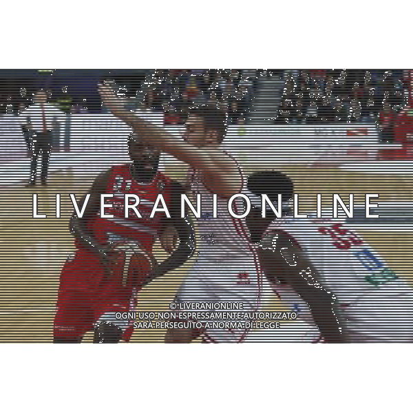 Consultinvest Pesaro vs Openjobmetis Varese 13/11/2016 nella foto: EYENGA CHRISTIAN Â©CLAUDIO ZAMAGNI/AGENZIA ALDO LIVERANI S.A.S.