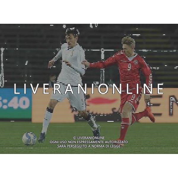 Amichevole Under 21 Bergamo - 14.11.2016 Italia-Danimarca Nella Foto:ferrari-junker /Ph.Vitez-Ag. Aldo Liverani