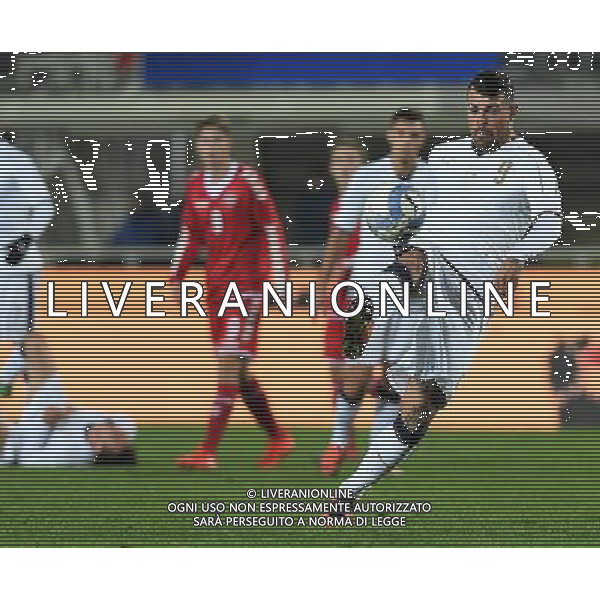 Amichevole Under 21 Bergamo - 14.11.2016 Italia-Danimarca Nella Foto:petagna /Ph.Vitez-Ag. Aldo Liverani