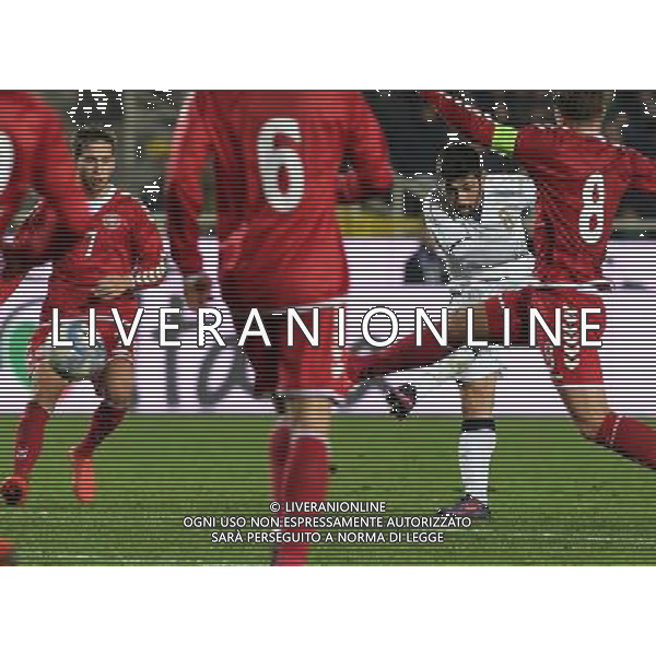 Amichevole Under 21 Bergamo - 14.11.2016 Italia-Danimarca Nella Foto:benassi prova il tiro /Ph.Vitez-Ag. Aldo Liverani