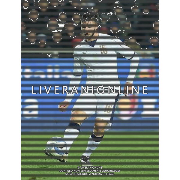 Amichevole Under 21 Bergamo - 14.11.2016 Italia-Danimarca Nella Foto:Cristante Bryan /Ph.Vitez-Ag. Aldo Liverani