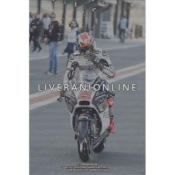 15.11.2016.Circuito Ricardo Tormo, Valencia, Spagna.Francesco Bagnaia (Aspar) Â©PIAZZOLLA / AGENZIA ALDO LIVERANI SAS - Prima giornata dei test post stagionali di Valencia Spagna - 15.11.2016