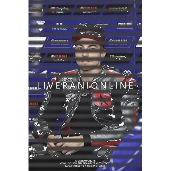 15.11.2016.Circuito Ricardo Tormo, Valencia, Spagna.Maverick Vinales (Yamaha) Â©PIAZZOLLA / AGENZIA ALDO LIVERANI SAS - Prima giornata dei test post stagionali di Valencia Spagna - 15.11.2016