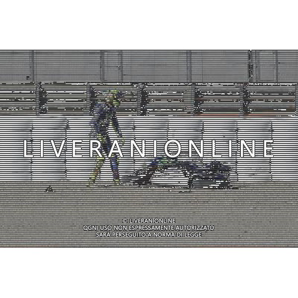 15.11.2016.Circuito Ricardo Tormo, Valencia, Spagna.Valentino Rossi (Yamaha) Â©PIAZZOLLA / AGENZIA ALDO LIVERANI SAS - Prima giornata dei test post stagionali di Valencia Spagna - 15.11.2016
