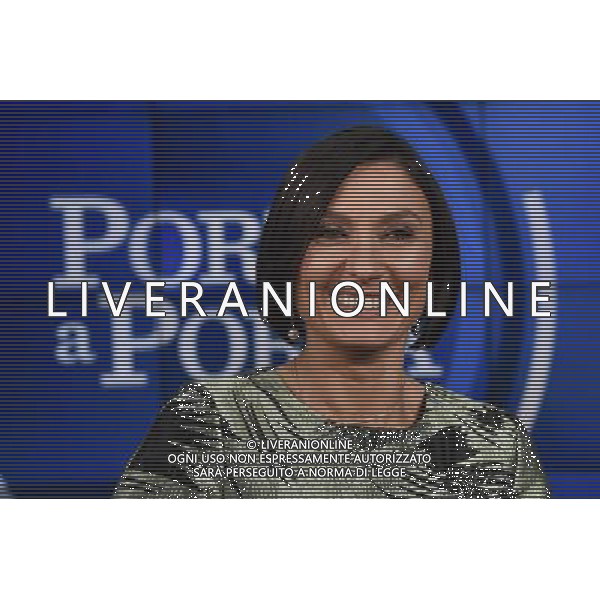 Trasmissione TV \' Porta a Porta \' Roma - 15.11.2016 - Studi RAI Teulada - nella foto: Alessia Morani /Ph.Corradetti-Ag Aldo Liverani / AGENZIA ALDO LIVERANI SAS
