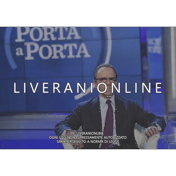 Trasmissione TV \' Porta a Porta \' Roma - 15.11.2016 - Studi RAI Teulada - nella foto: Stefano Parisi /Ph.Corradetti-Ag Aldo Liverani / AGENZIA ALDO LIVERANI SAS