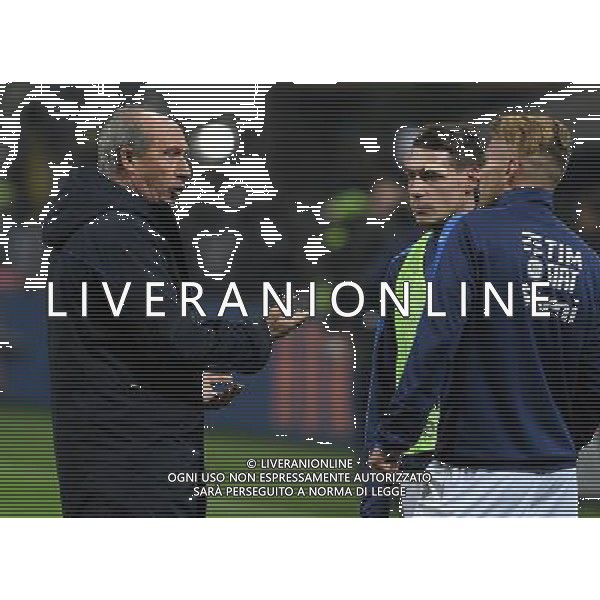 Amichevole Milano - 15.11.2016 Italia-Germania Nella Foto:ventura giampiero con andrea belotti e ciro immobile /Ph.Vitez-Ag. Aldo Liverani
