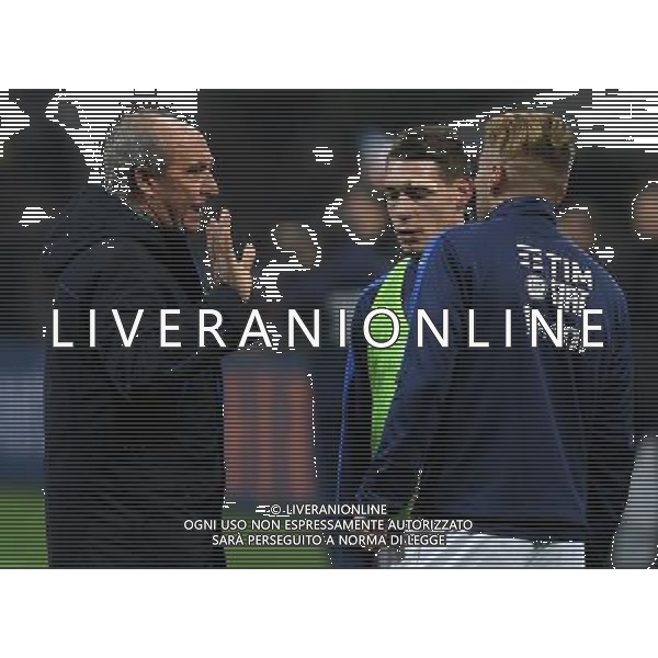 Amichevole Milano - 15.11.2016 Italia-Germania Nella Foto:ventura giampiero con andrea belotti e ciro immobile /Ph.Vitez-Ag. Aldo Liverani