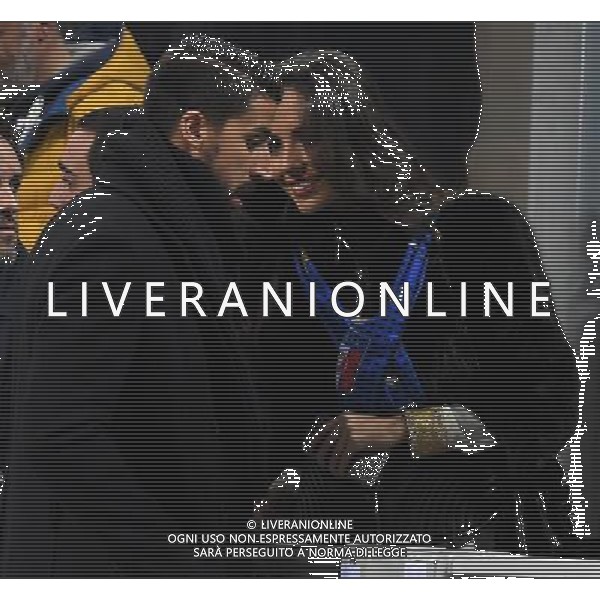 Amichevole Milano - 15.11.2016 Italia-Germania Nella Foto: khedira con Laura Barriales /Ph.Vitez-Ag. Aldo Liverani