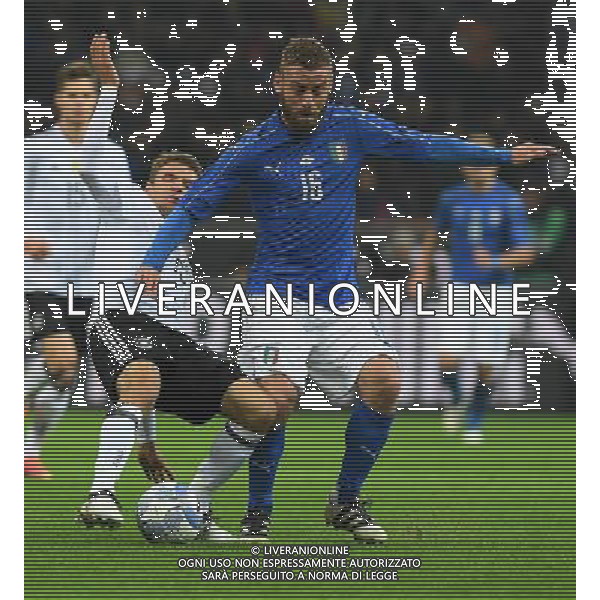Amichevole Milano - 15.11.2016 Italia-Germania Nella Foto: daniele de rossi e muller /Ph.Vitez-Ag. Aldo Liverani