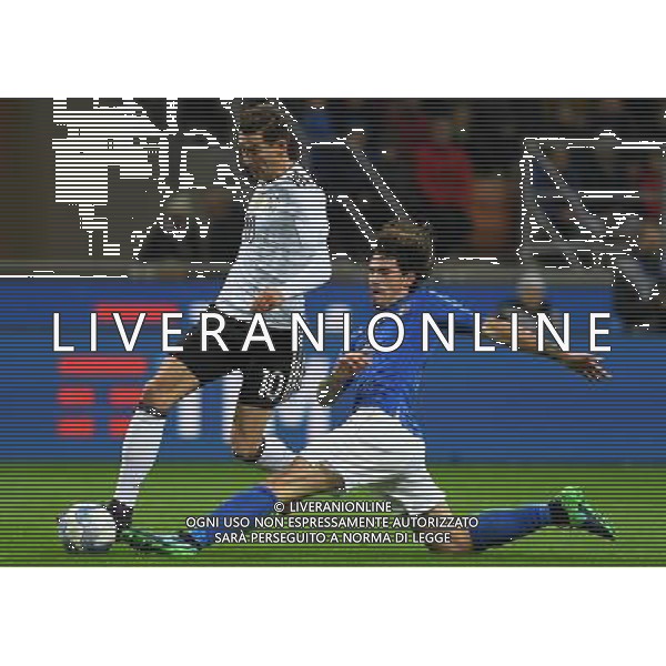 Amichevole Milano - 15.11.2016 Italia-Germania Nella Foto:goretzka - alessio romagnoli /Ph.Vitez-Ag. Aldo Liverani