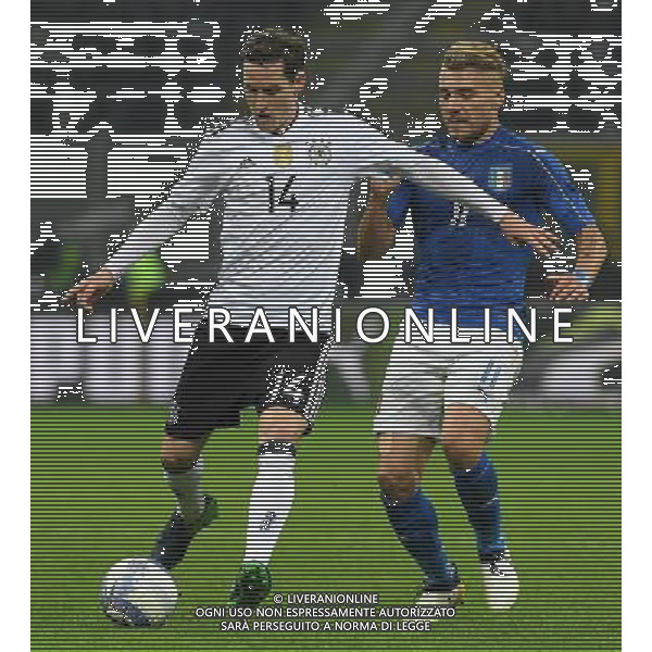 Amichevole Milano - 15.11.2016 Italia-Germania Nella Foto:rudy e ciro immobile /Ph.Vitez-Ag. Aldo Liverani
