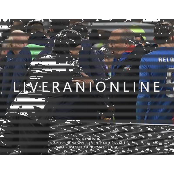 Amichevole Milano - 15.11.2016 Italia-Germania Nella Foto:stretta di mano tra Joachim low e giampiero ventura /Ph.Vitez-Ag. Aldo Liverani