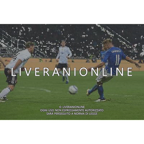 Amichevole Milano - 15.11.2016 Italia-Germania Nella Foto:occasione di ciro immobile fuori di poco /Ph.Vitez-Ag. Aldo Liverani