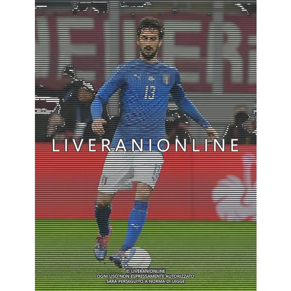 Amichevole Milano - 15.11.2016 Italia-Germania Nella Foto:Astori Davide /Ph.Vitez-Ag. Aldo Liverani