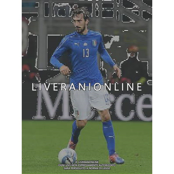 Amichevole Milano - 15.11.2016 Italia-Germania Nella Foto:Astori Davide /Ph.Vitez-Ag. Aldo Liverani