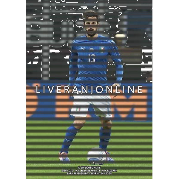 Amichevole Milano - 15.11.2016 Italia-Germania Nella Foto:Astori Davide /Ph.Vitez-Ag. Aldo Liverani